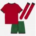 Portugal Fußballbekleidung Heimtrikot Kinder EM 2024 Kurzarm (+ kurze hosen)